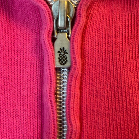 Tommy Bahama Pink Zip Jacket Small Soft Travel - Picture 6 of 7